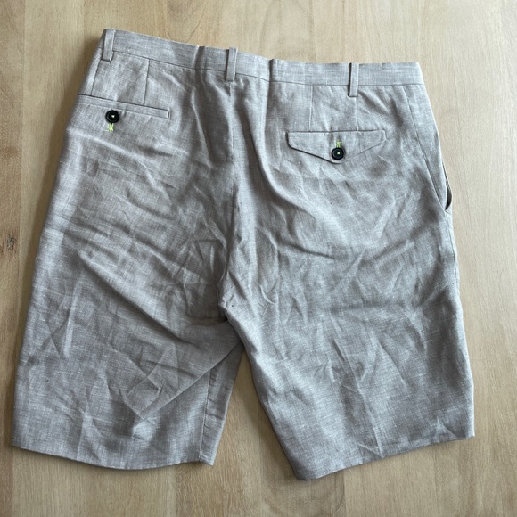 Twisted Tailor Men’s 2 piece suit flat Linen (blazer+shorts) - Picture 8 of 12